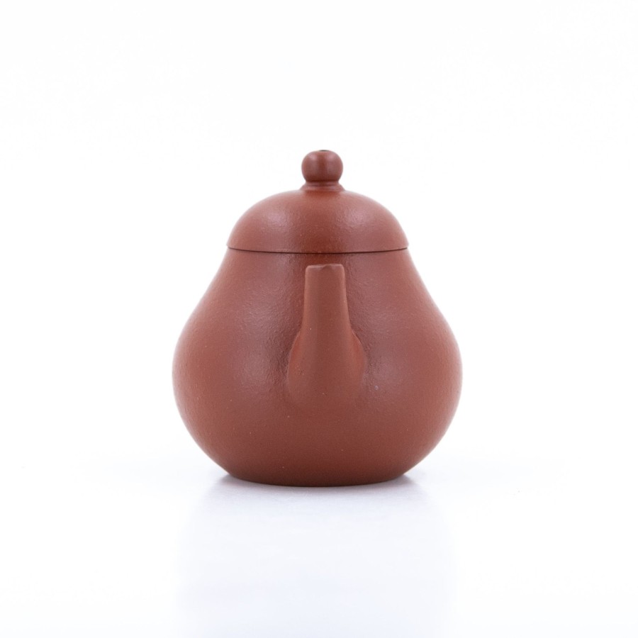 Teaware The Chinese Tea Shop | 1980 Yixing Zhuni Straight Spout High Pear Shape Chinese Teapot