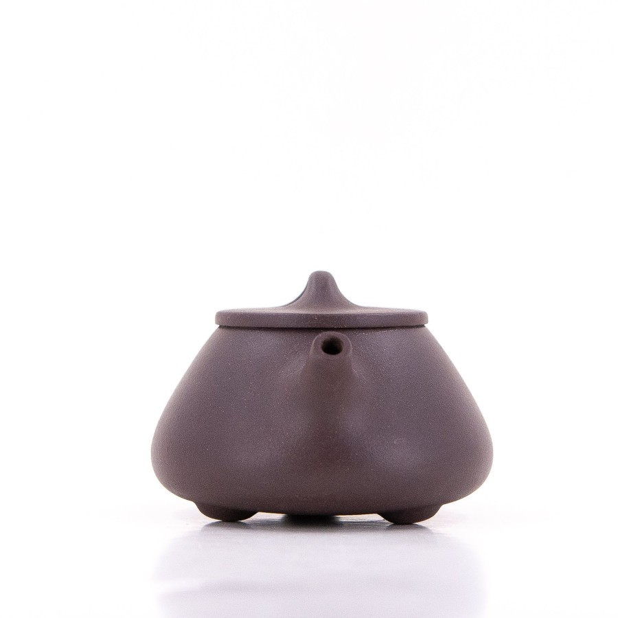 Teaware The Chinese Tea Shop | Yixing Three Knobs Shi Piao Shape Chinese Teapot