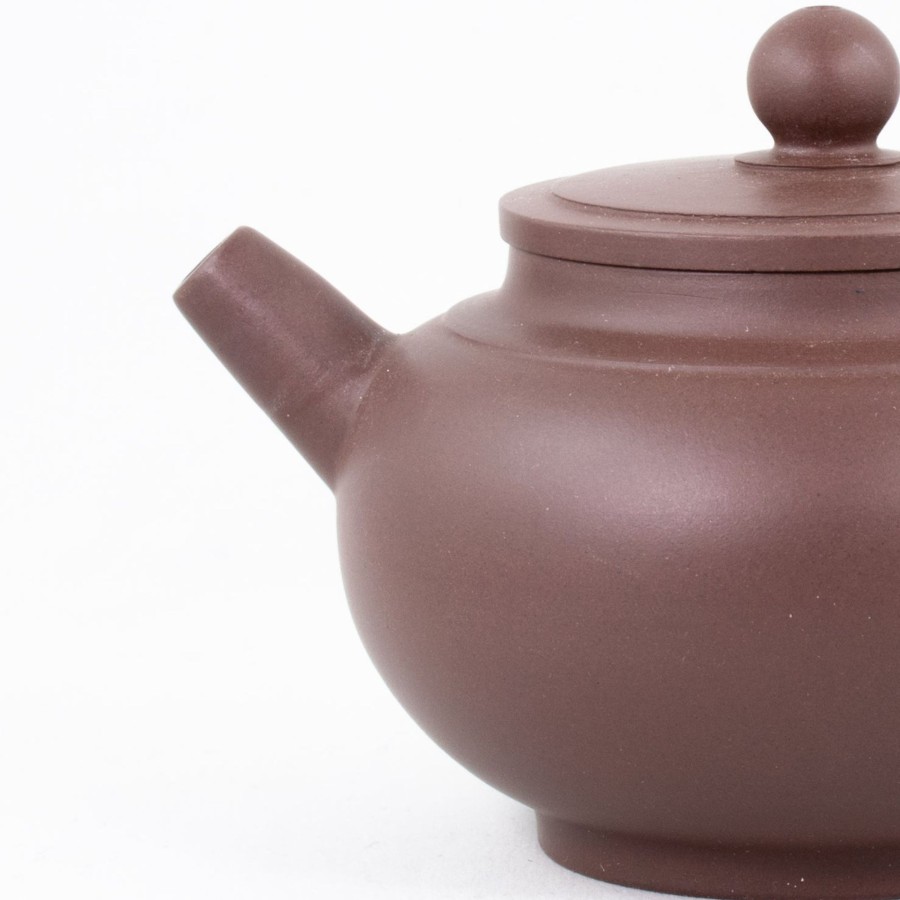 Teaware The Chinese Tea Shop | Yixing Zini Pinggai Julan Zhu Chinese Teapot