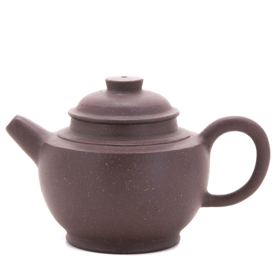 Teaware The Chinese Tea Shop | 1980'S Yixing Zini Flat Shoulder "Julun Zhu" ( ) Chinese Teapot