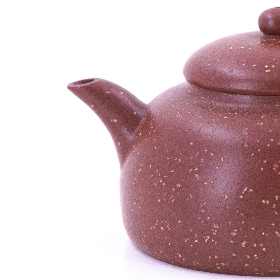 Teaware The Chinese Tea Shop | Yixing Zhuni Pusha Half Moon Shape Chinese Teapot