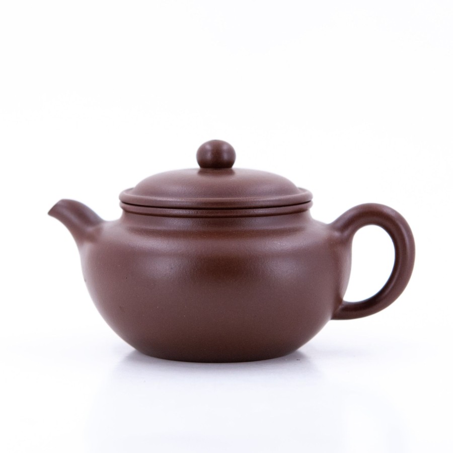 Teaware The Chinese Tea Shop | Yixing Zini Fang Gu Shape Chinese Teapot F2