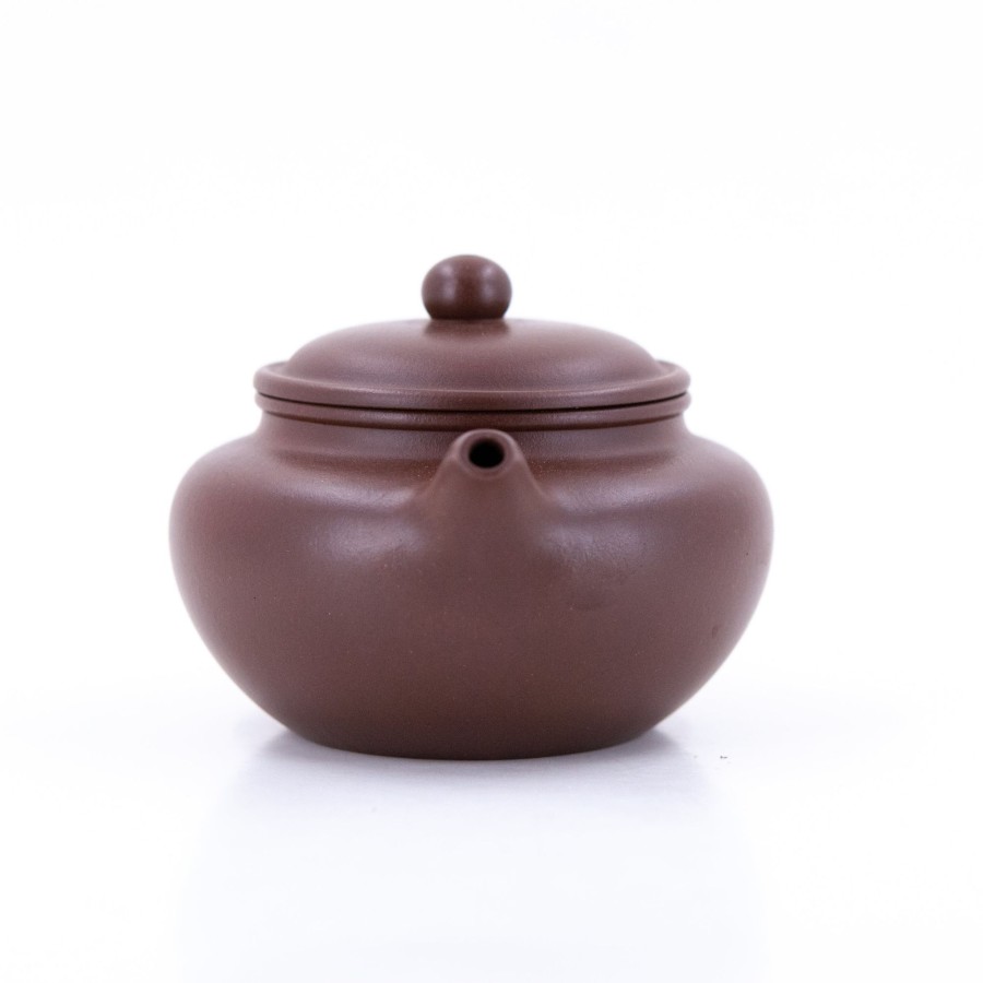 Teaware The Chinese Tea Shop | Yixing Zini Fang Gu Shape Chinese Teapot F2