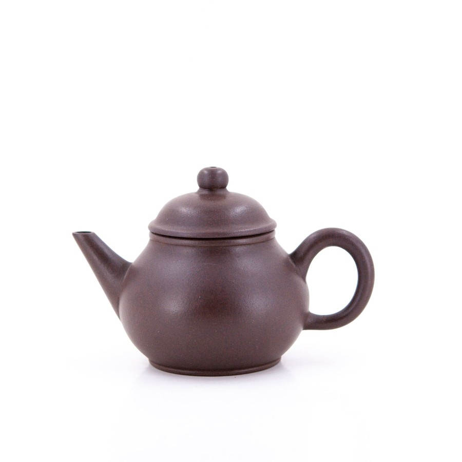 Teaware The Chinese Tea Shop | Yixing Zini Straight Mouth Bale Shape Chinese Teapot