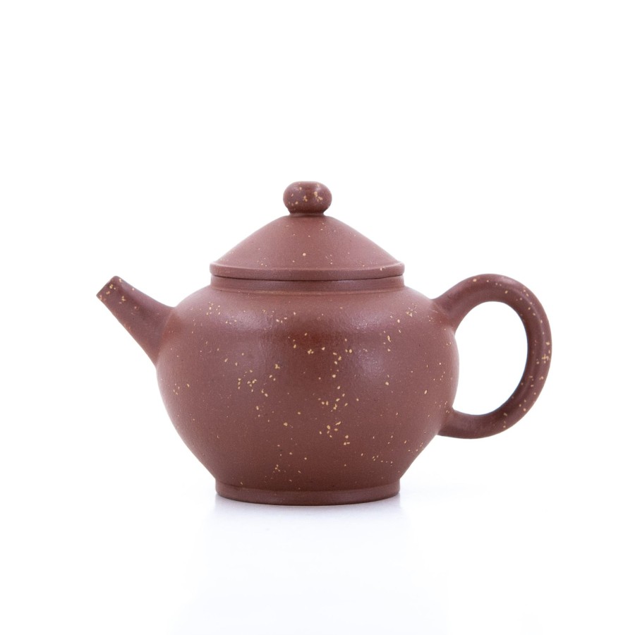 Teaware The Chinese Tea Shop | Yixing Zini Bright Stars In The Sky Straw Hat "Julun Zhu" ( ) Shape Chinese Teapot