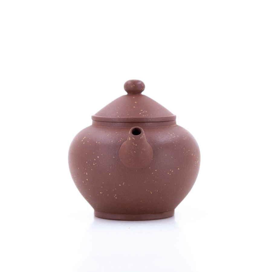 Teaware The Chinese Tea Shop | Yixing Zini Bright Stars In The Sky Straw Hat "Julun Zhu" ( ) Shape Chinese Teapot