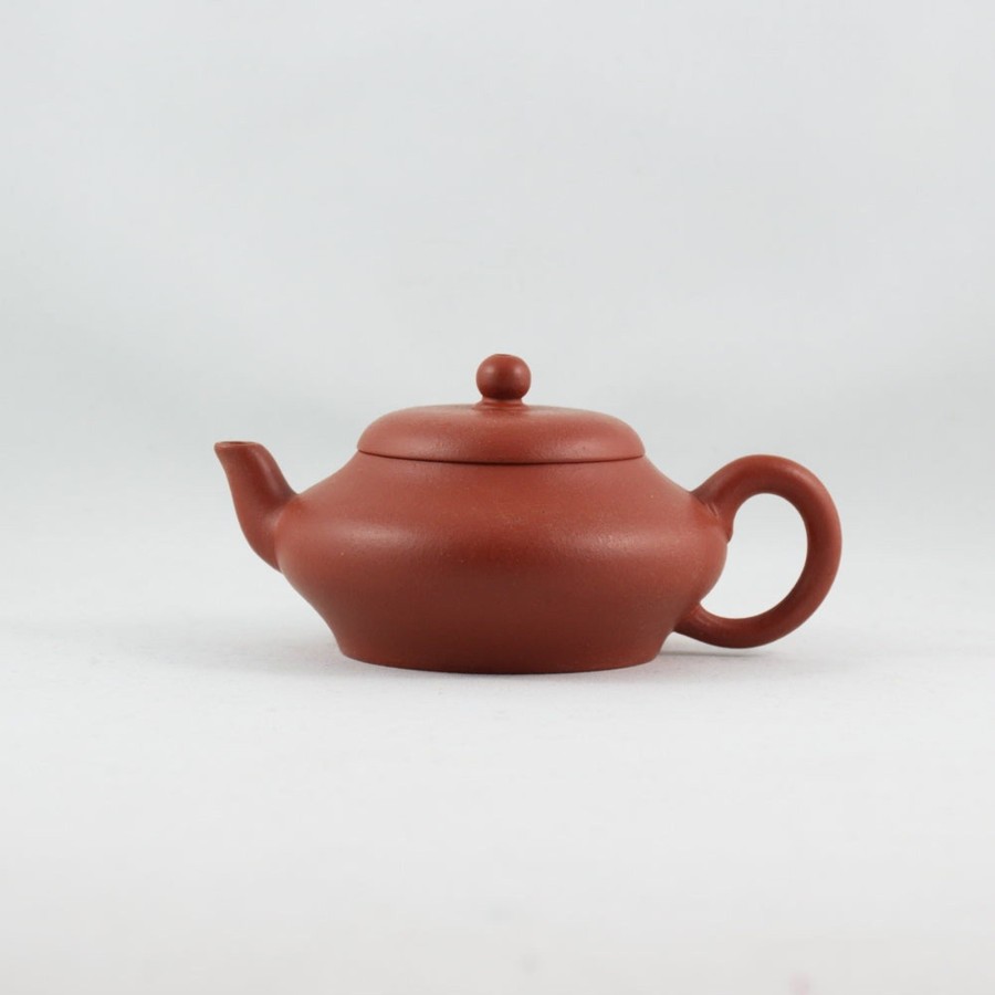 Teaware The Chinese Tea Shop | Yixing 1980'S Zhuni Bian Shape Chinese Teapot