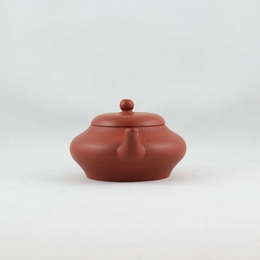 Teaware The Chinese Tea Shop | Yixing 1980'S Zhuni Bian Shape Chinese Teapot