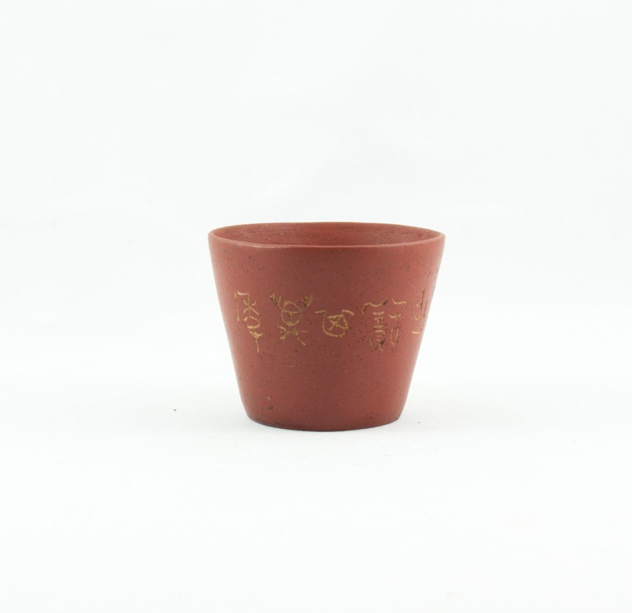 Teaware The Chinese Tea Shop | Antique Early 20Th Century Yixing Clay Neizi Waihong Tea Cup